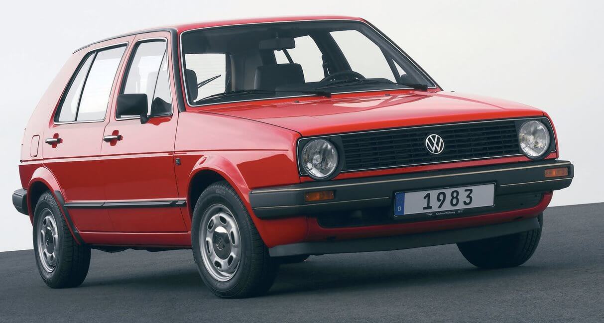 Volkswagen Golf II 1983 года