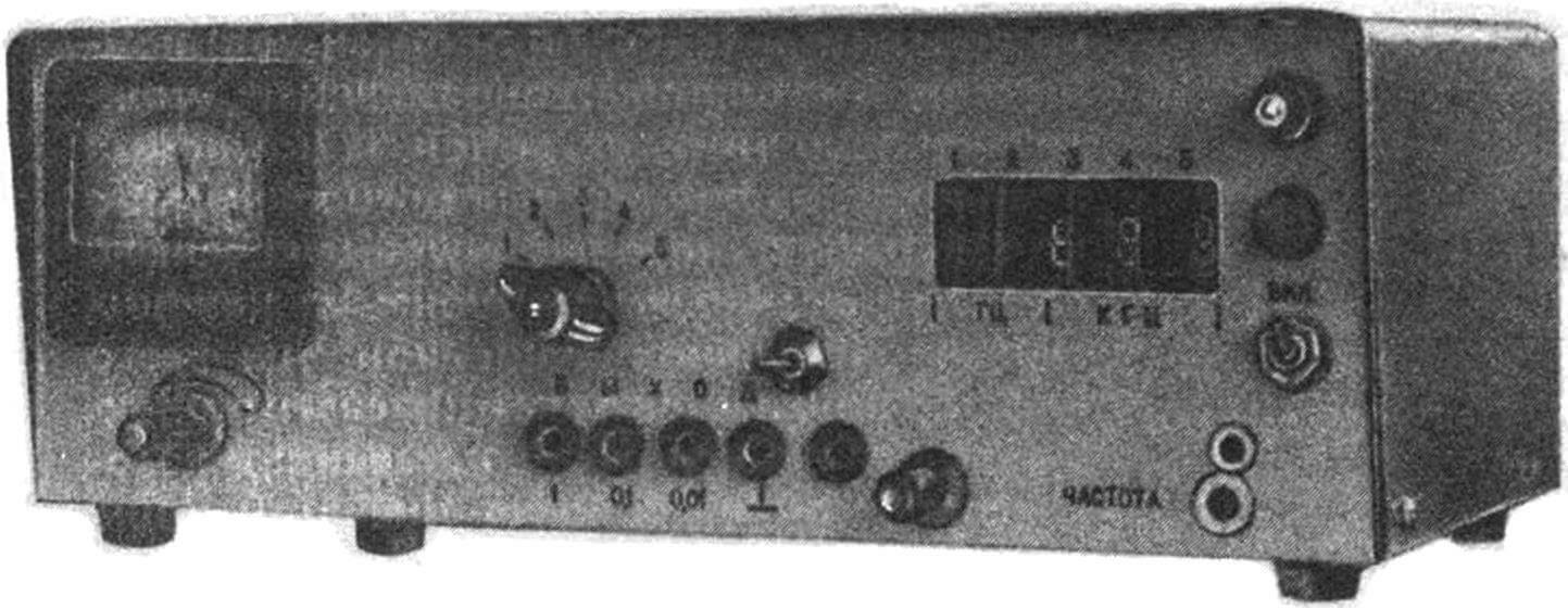 Рис. 3. Внешний вид частотомера.