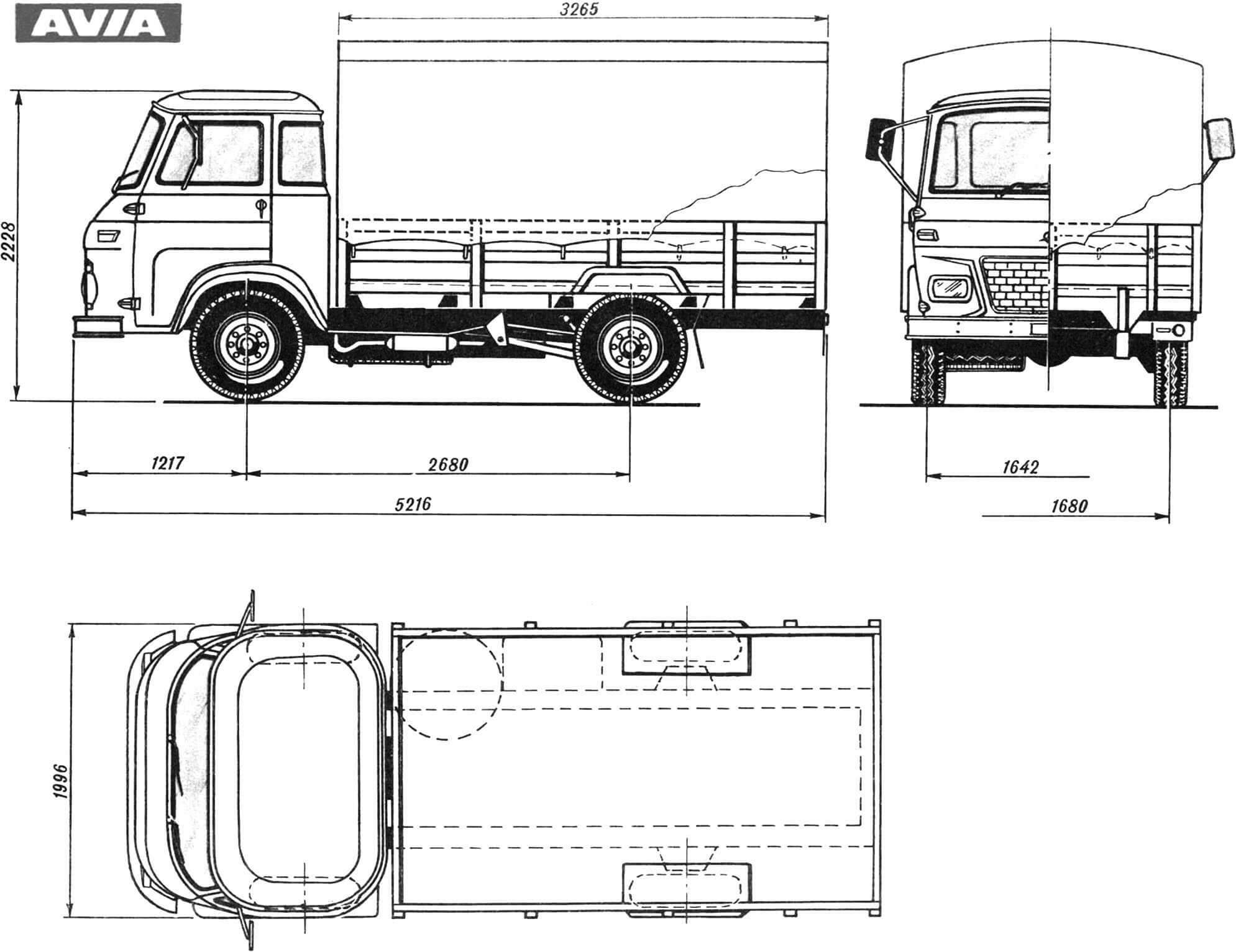 Автомобиль «Авиа» A15N.