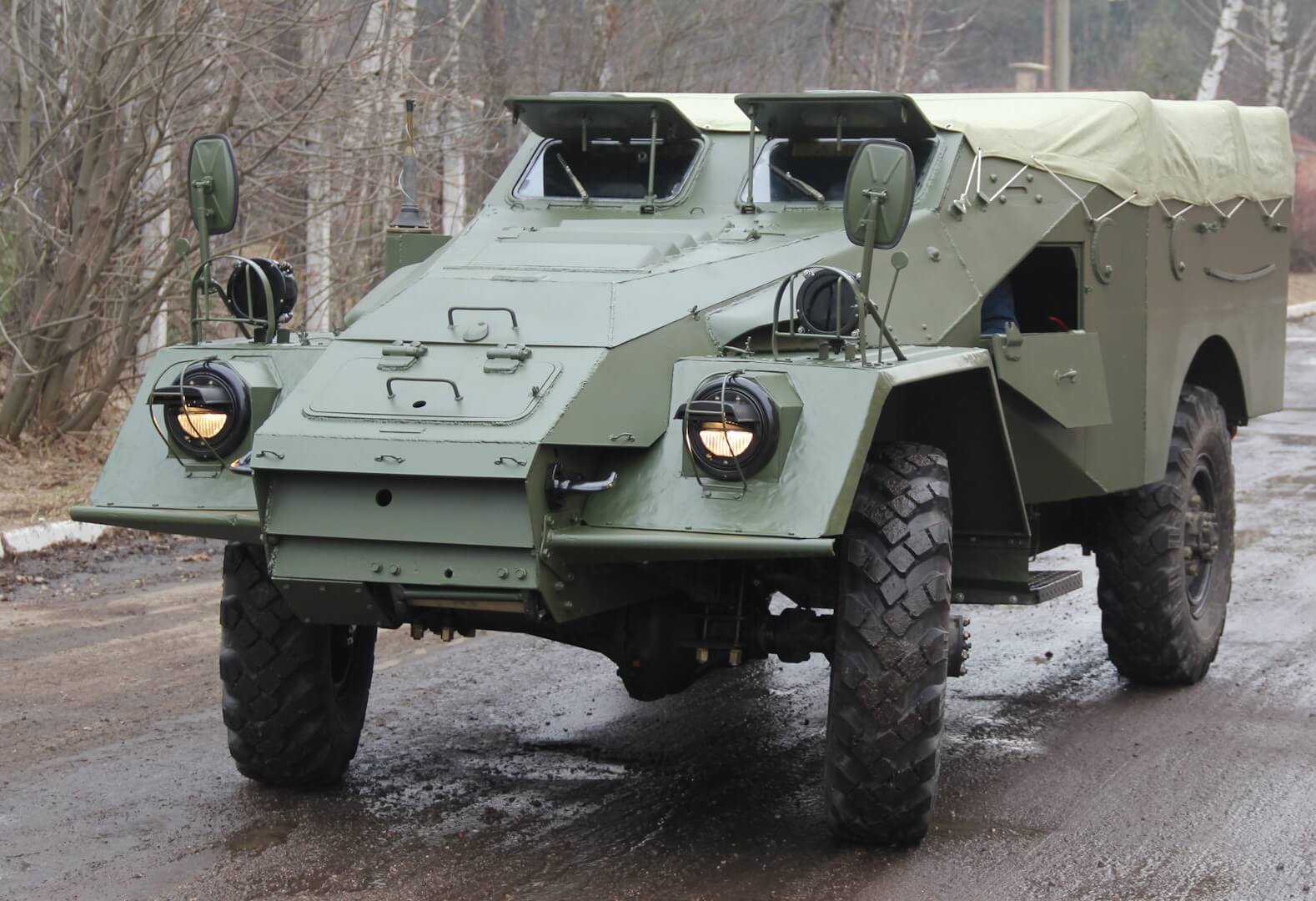 ЛЕГКИЙ КОЛЕСНЫЙ БТР-40