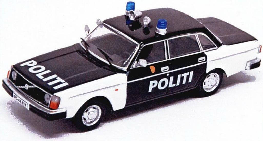 Volvo 244 полиции Норвегии издательства DeAgostini