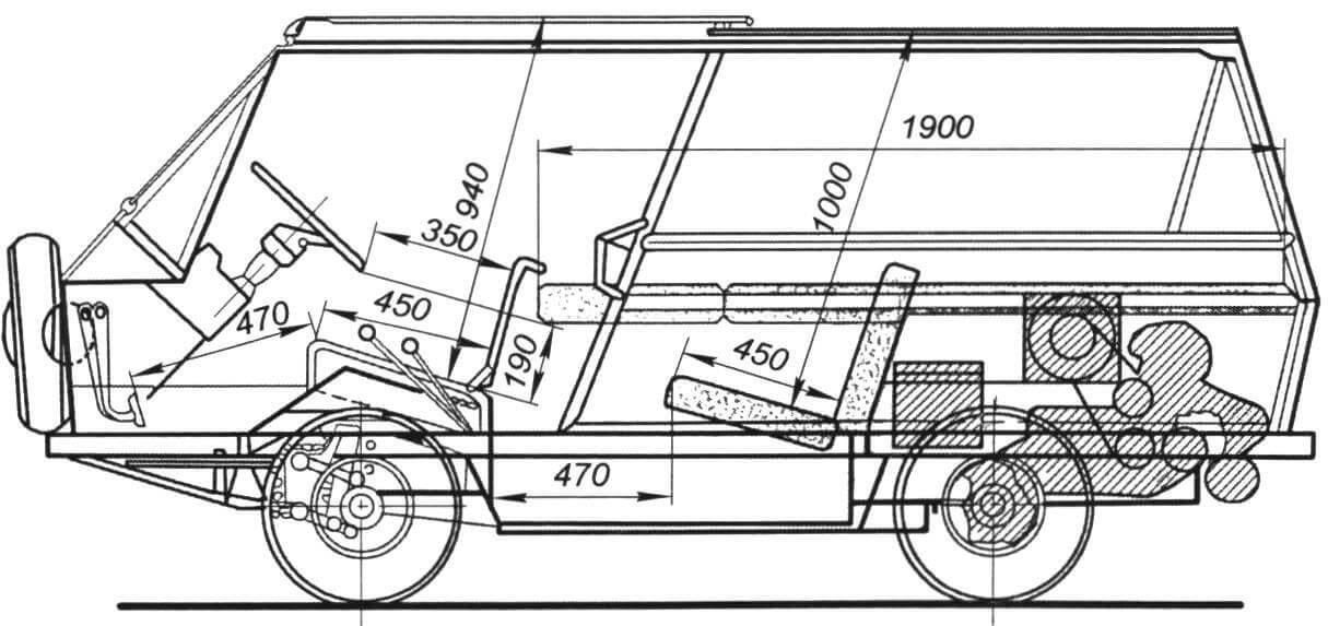 Minimax car layout