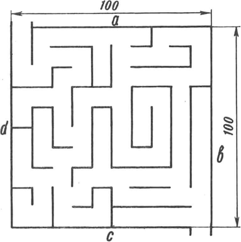 Рис. 5. Лабиринт.