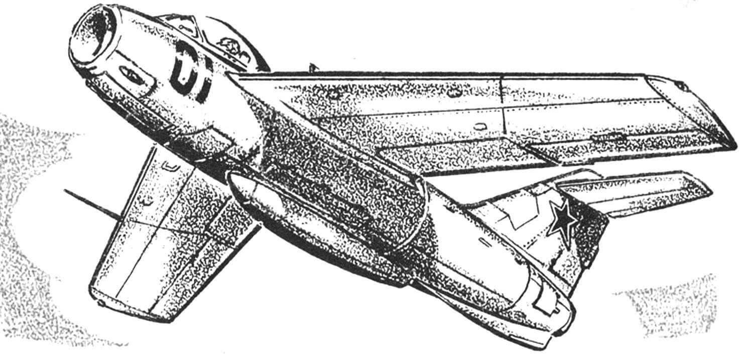 Истребитель Ла-15