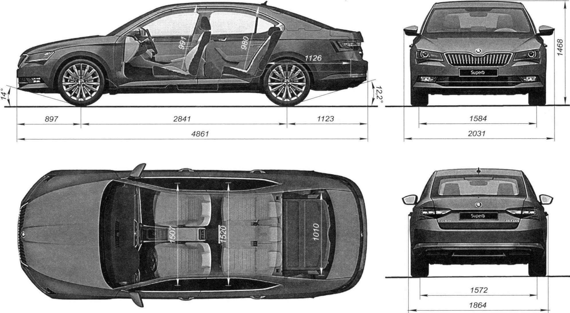 ЛИФТБЕК SKODA SUPERB2015 года