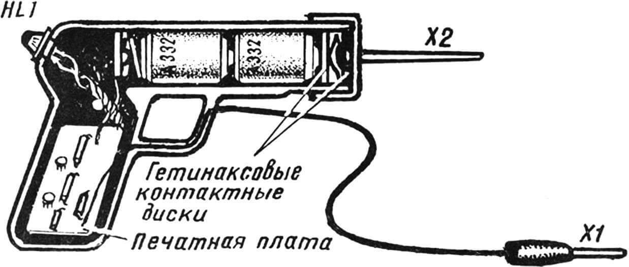 Компоновка прибора.