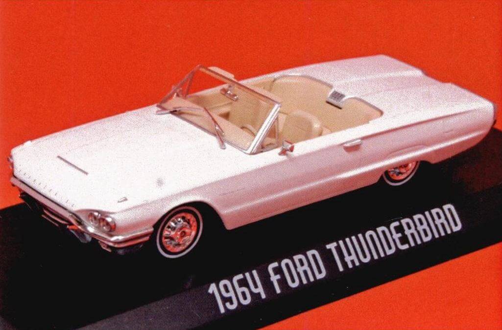 Модель Ford Thunderbird 1964 года фирмы GreenLight