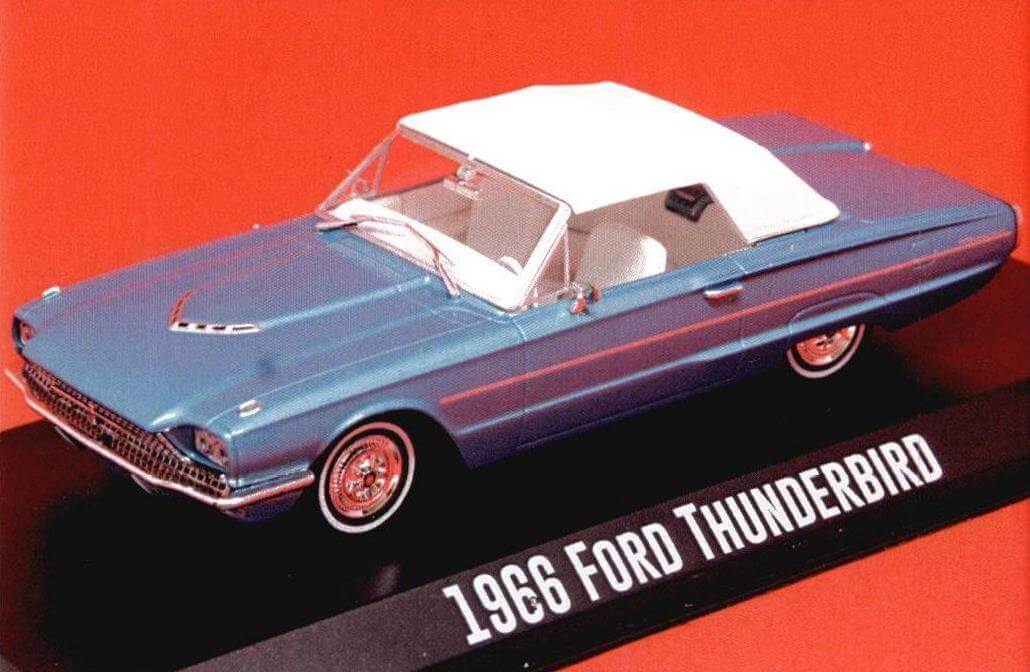 Ford Thunderbird 1966 года фирмы GreenLight