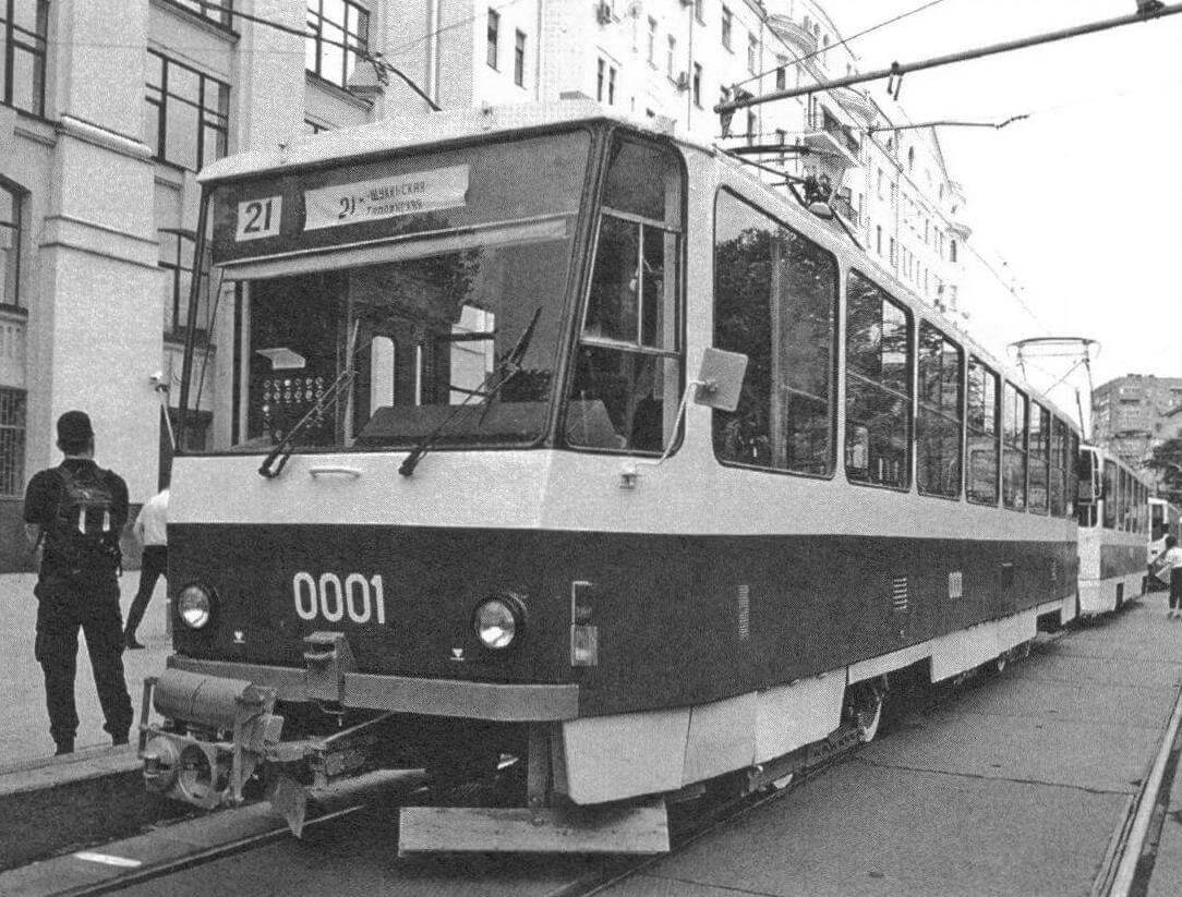 Tatra Т6В5 - первый опытный образец