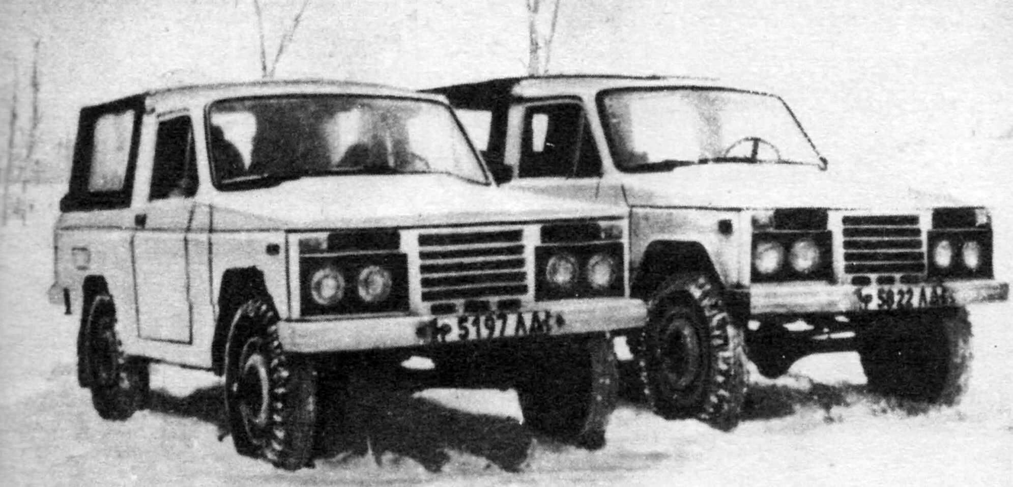 ДЖИПЫ ФОРМУЛЫ «4x4»