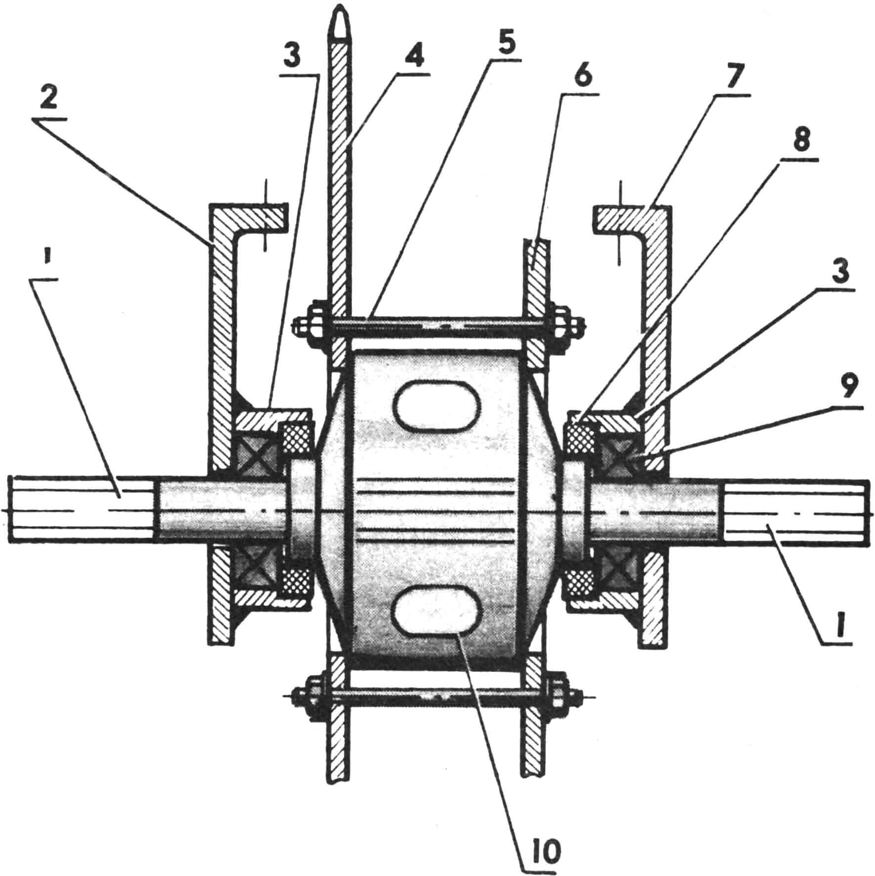 Differential installation diagram