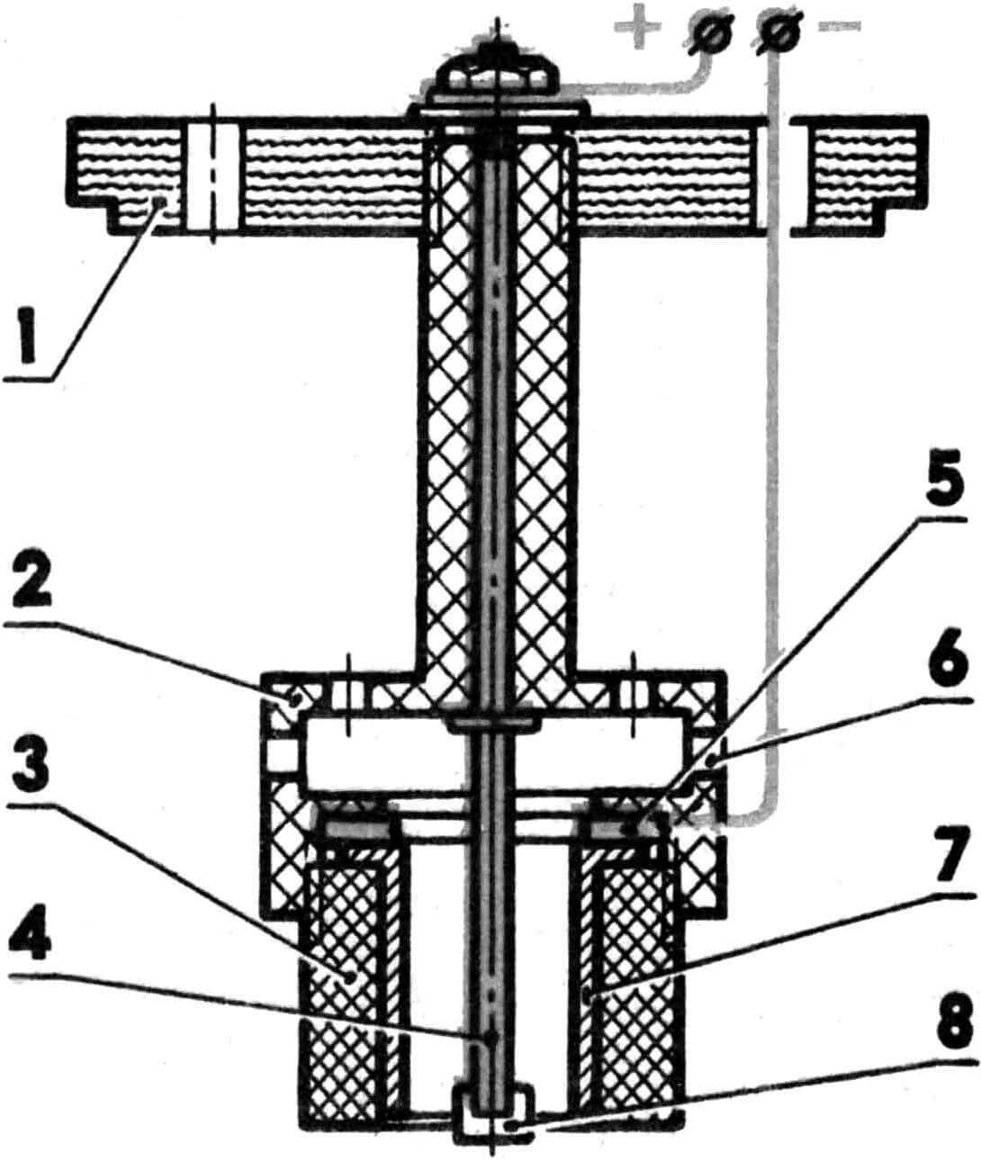 Mandrel for chrome plating of cylinder liner