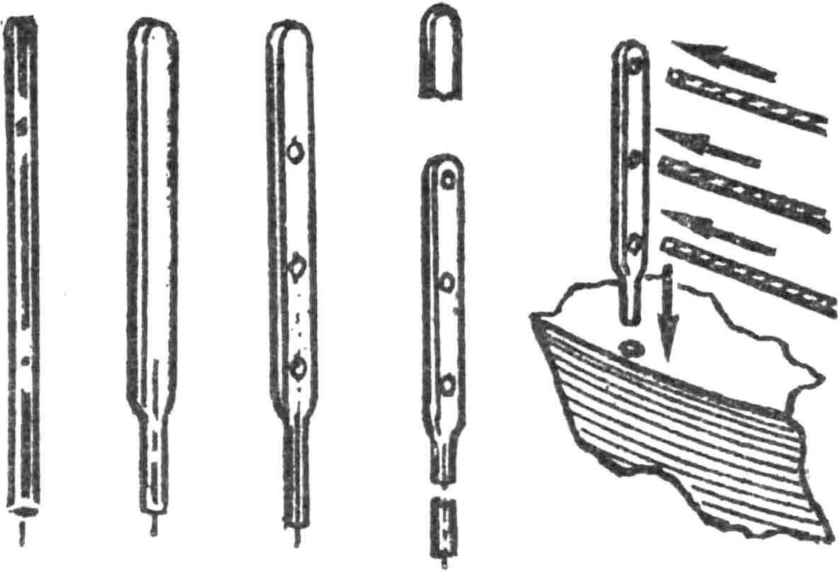 Леерная в миниатюре