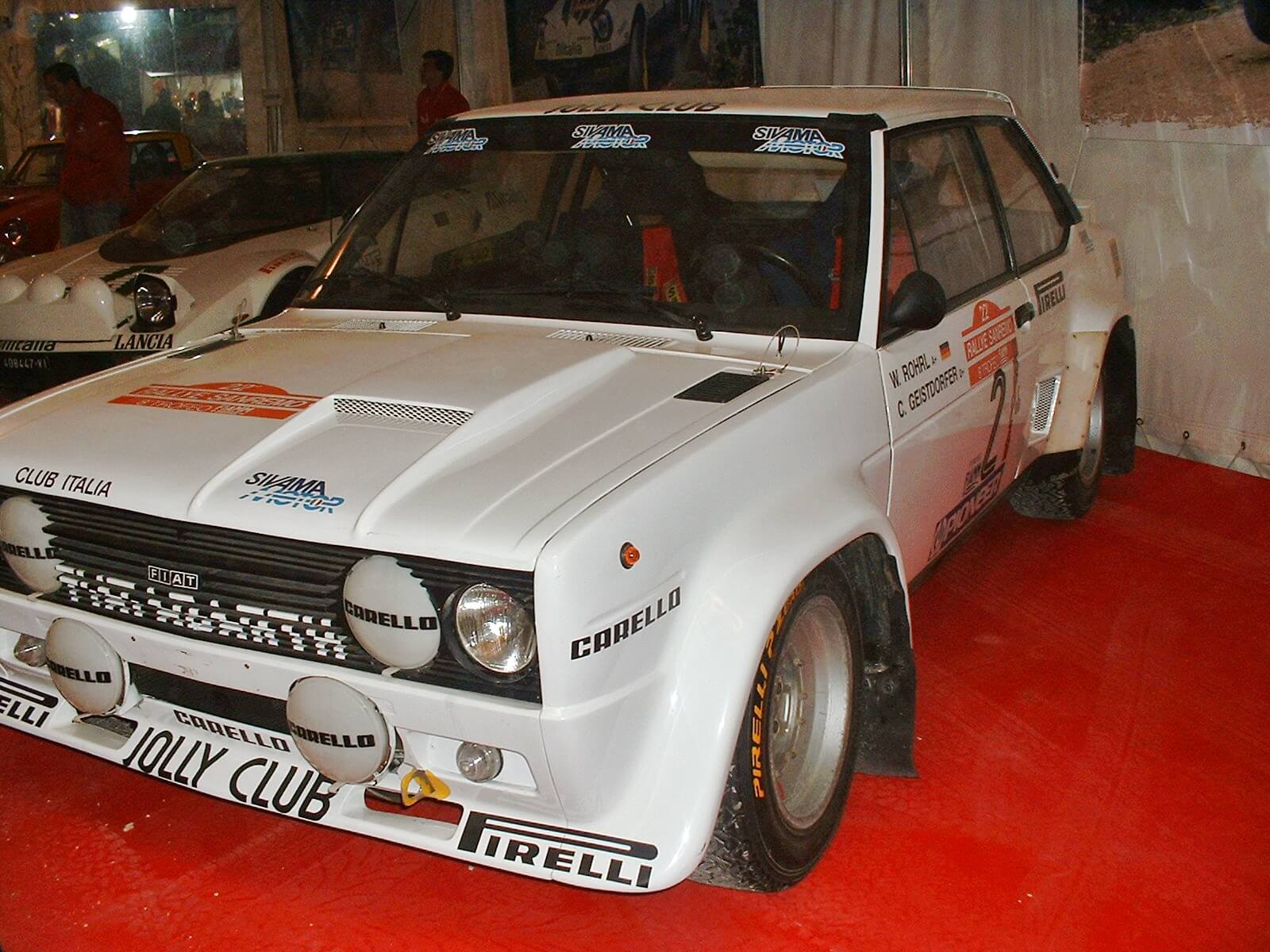 Боевой автомобиль Fiat 131 Abarth Вальтера Рёрля