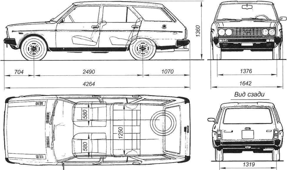 FIAT-131 SUPERMIRAFIORI PANORAMA