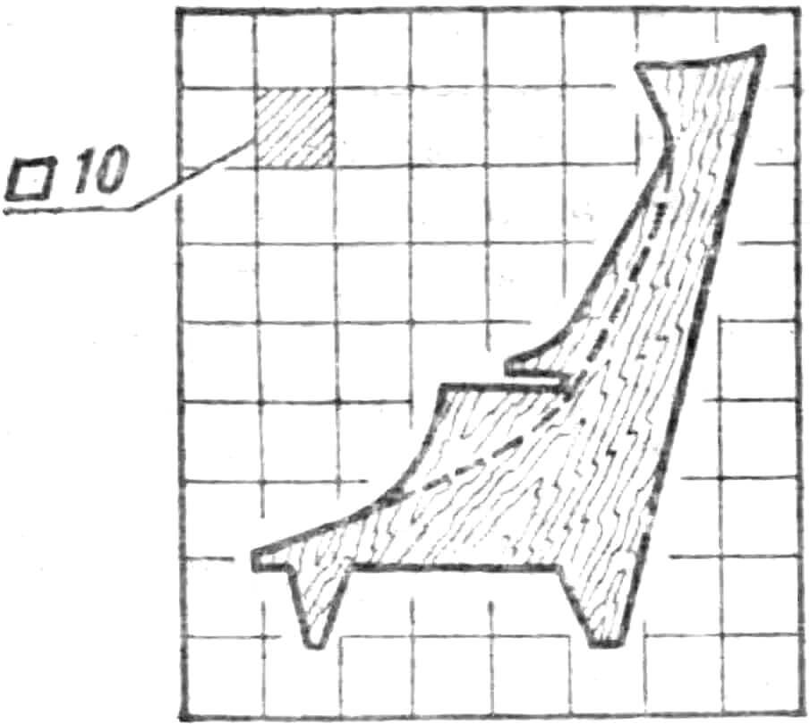 Пилон (фанера толщиной 1,5 мм).