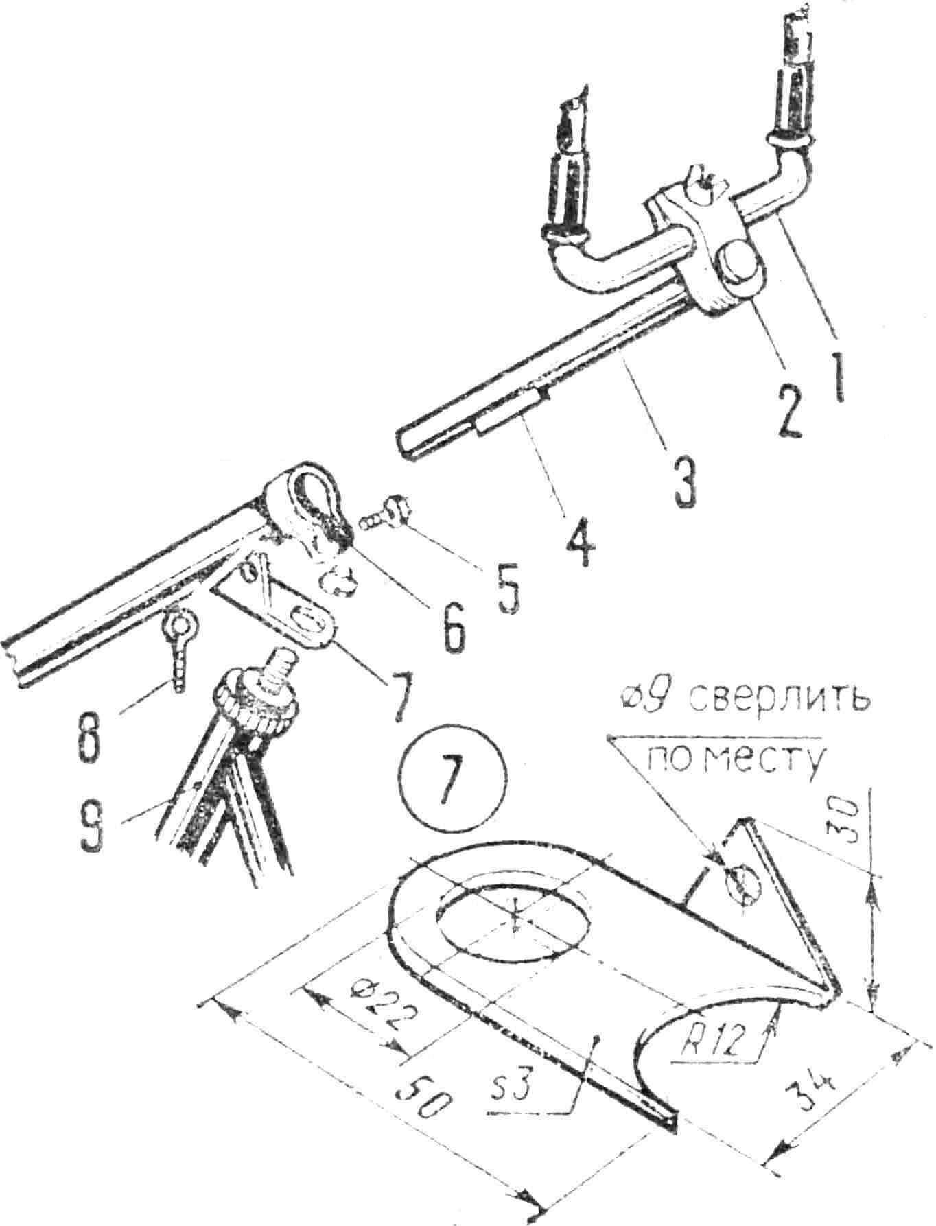 Рис. 3. Узел руля