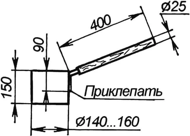 Ковшик из алюминиевой кастрюльки