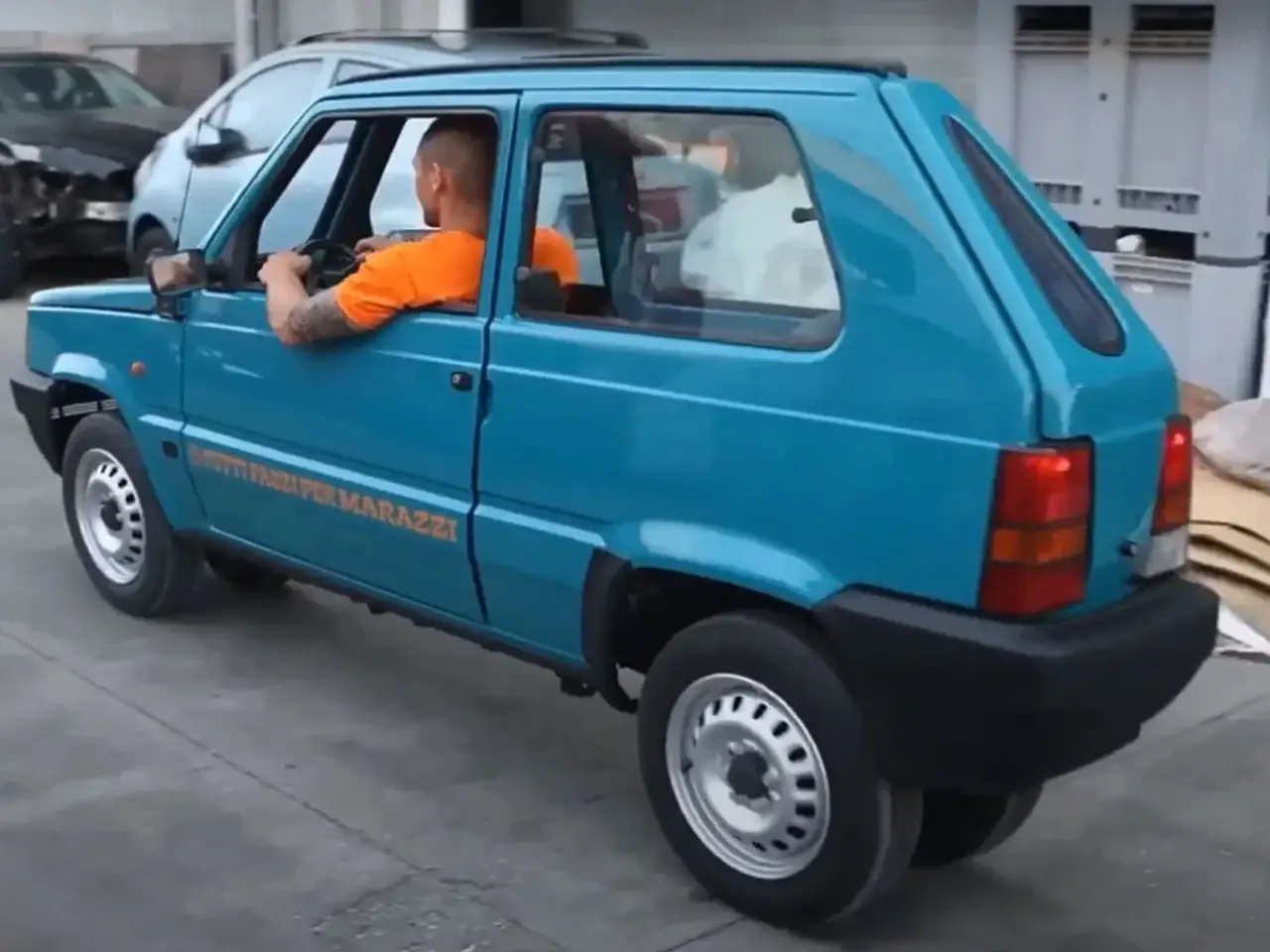 Самая Узкая Электрическая Fiat Panda