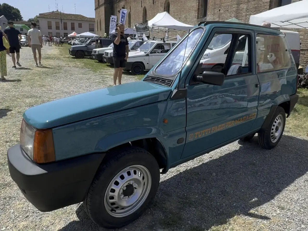 Самая Узкая Электрическая Fiat Panda