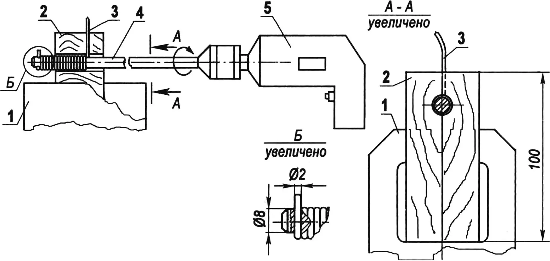 Winding of the electric heating coil