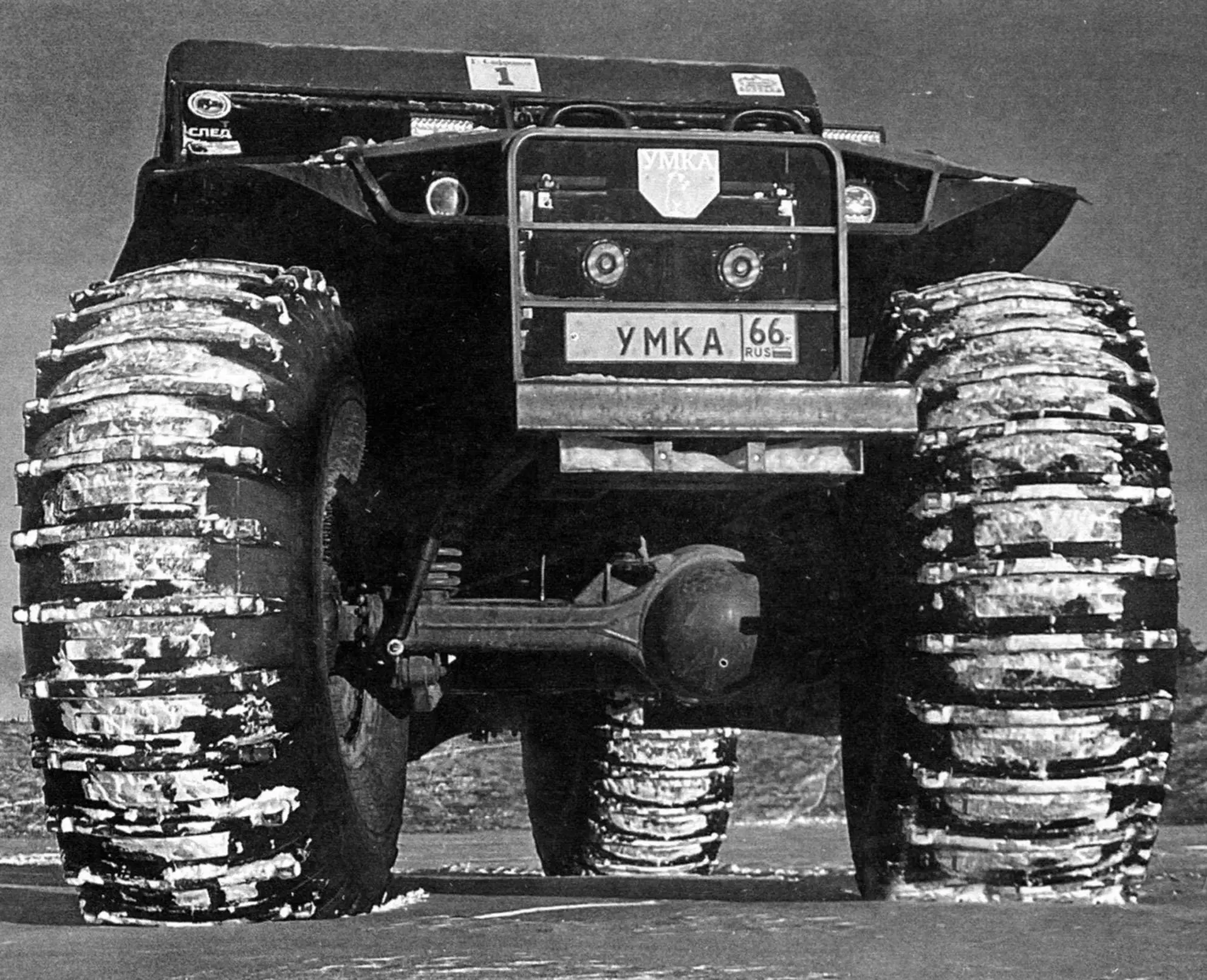 Технические характеристики вездехода «Умка-4»