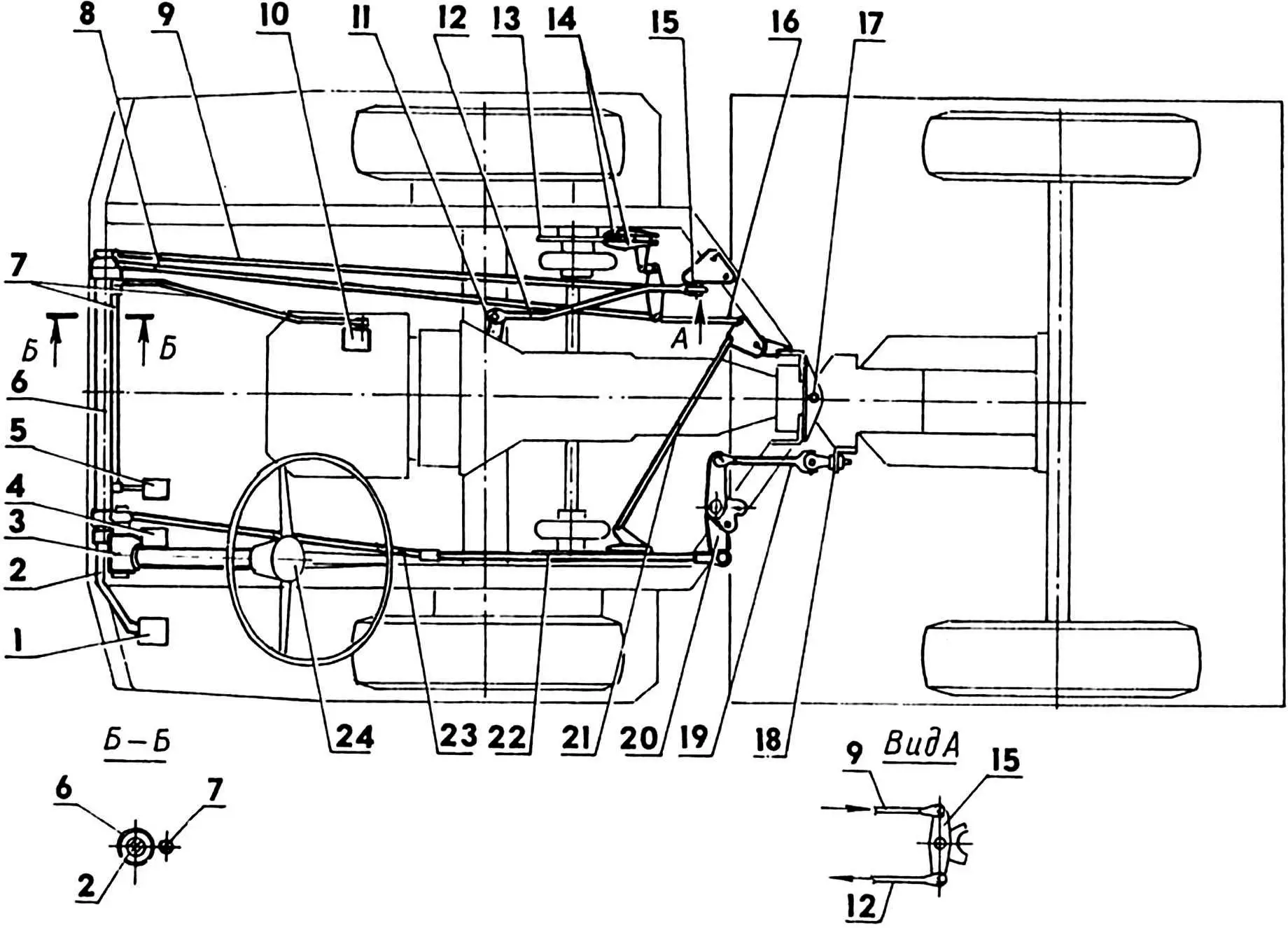 Системы управления мини-грузовиком