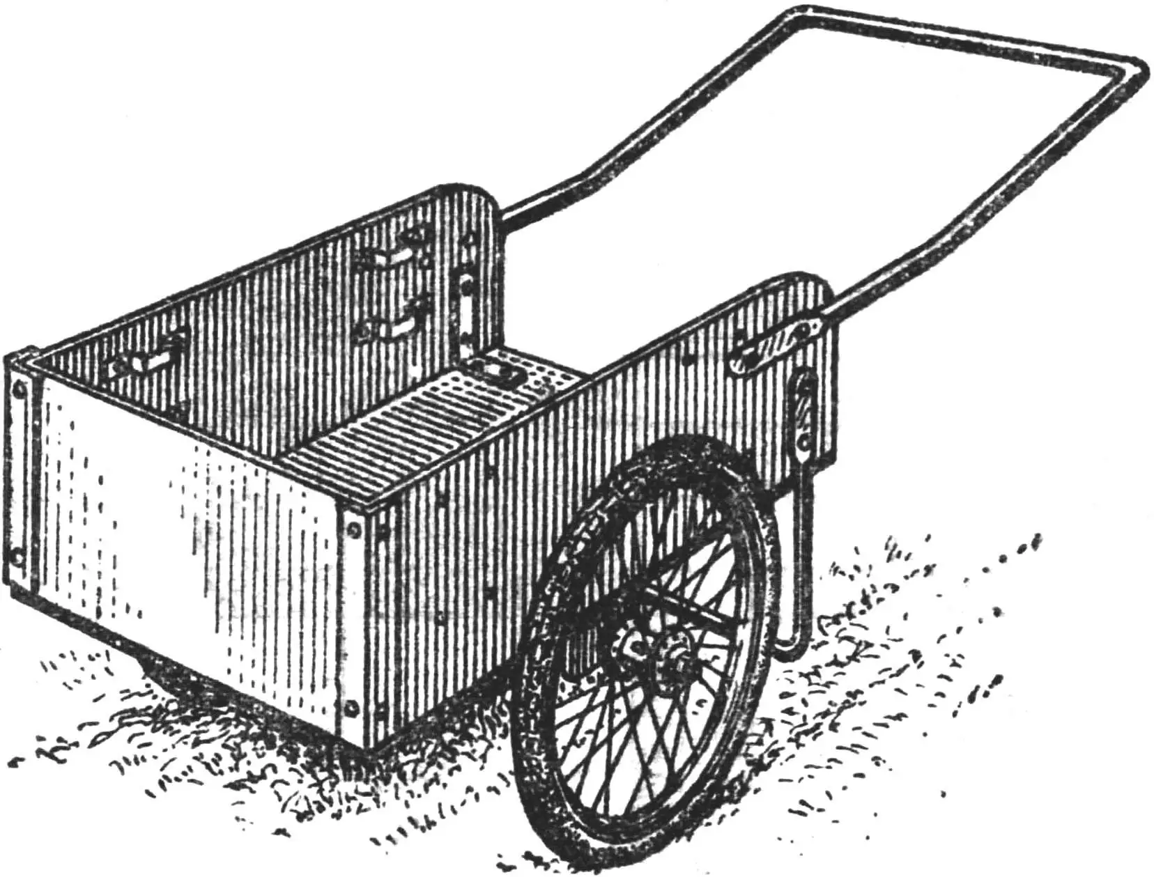 THE GARDEN CART AS IT IS