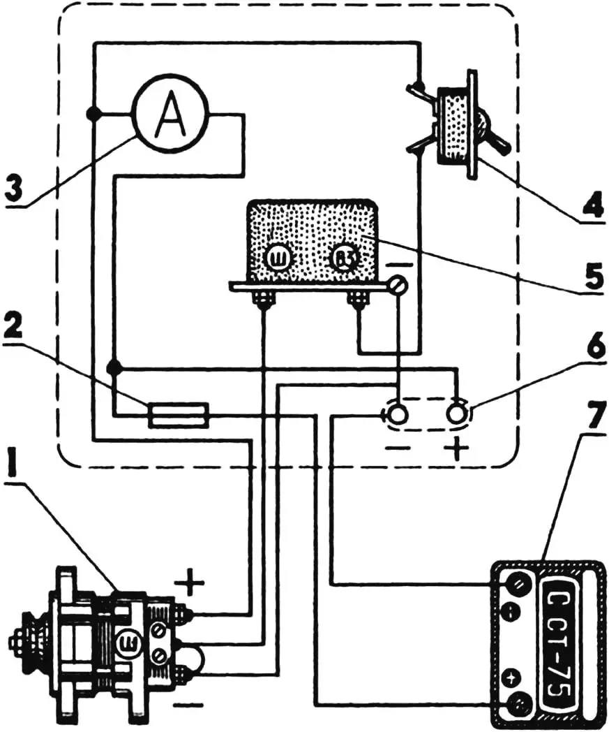 GEU mounting electrical circuit