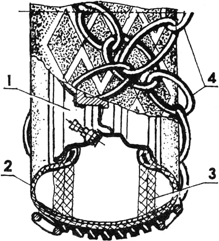 High-cross-country wheel