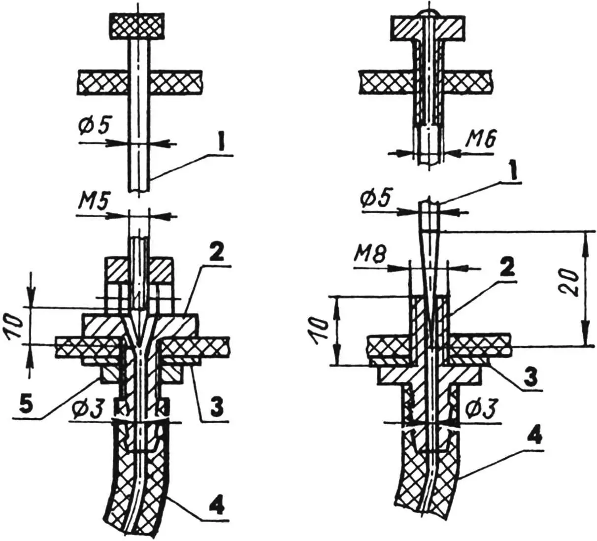 Варианты дозирующего устройства системы раздельной смазки