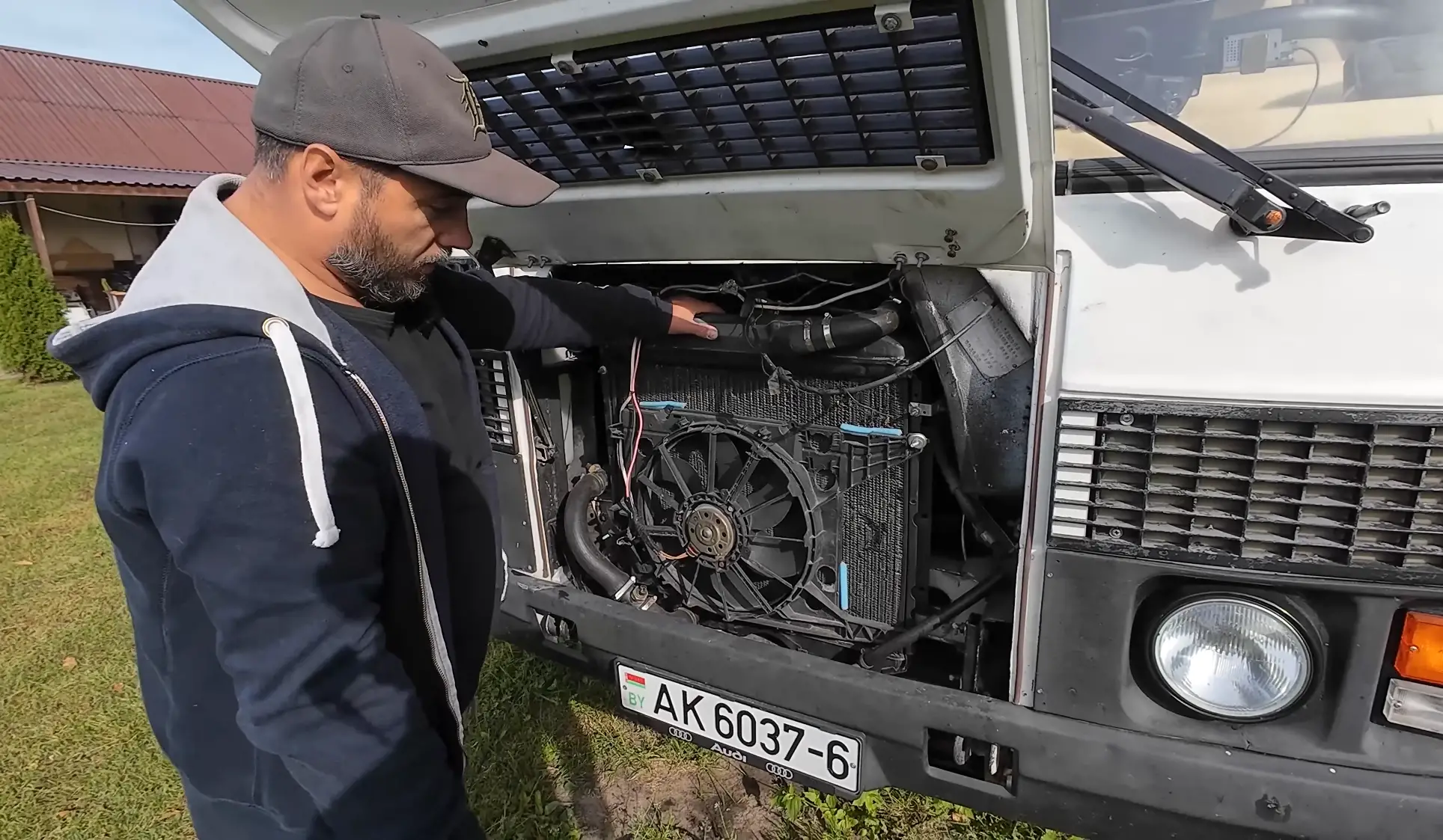 Двигатель автодома на базе автобуса ПАЗ