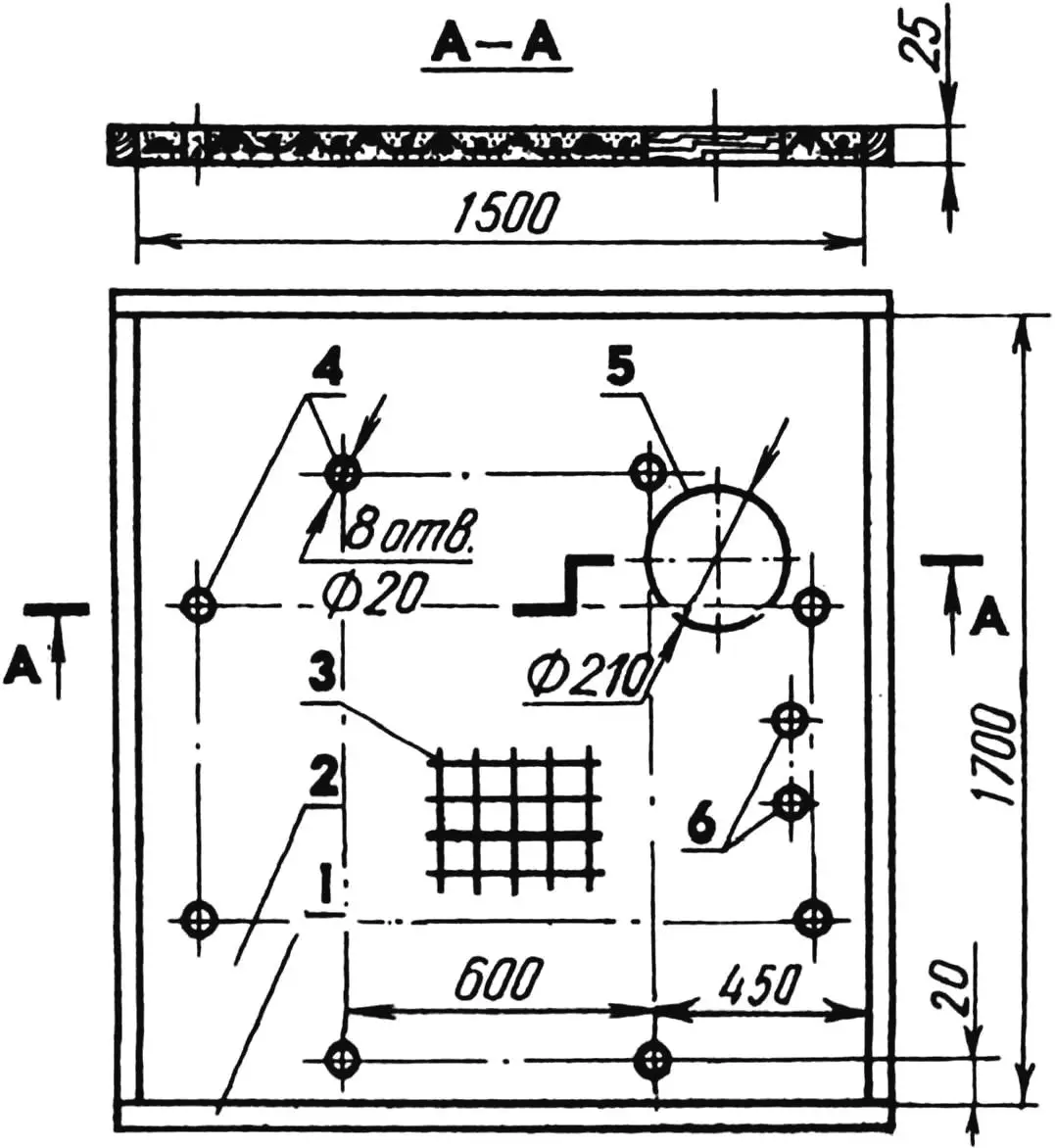 Відливання панелі стелі