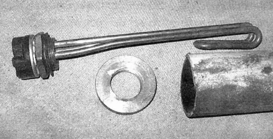 Детали однофазного котла