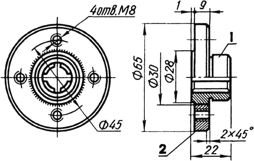 Replaceable drive pulley hub