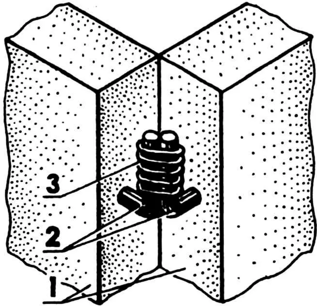 Збірковий вузол стінових панелей