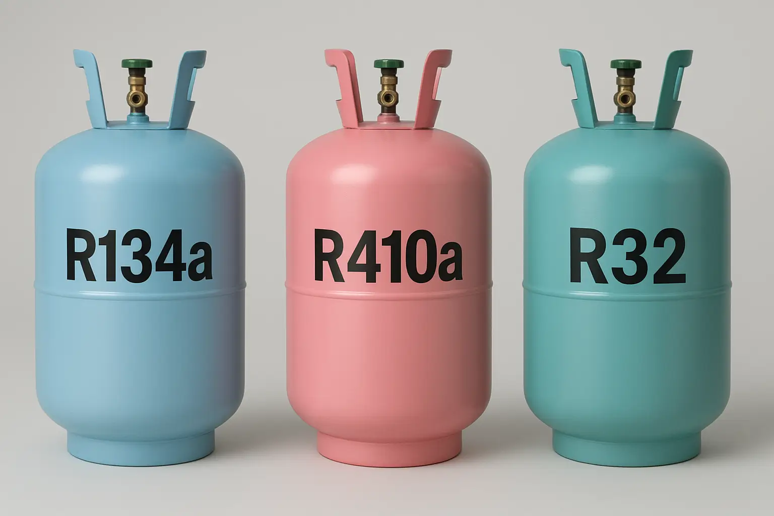 Фреон R134a, R410a и R32