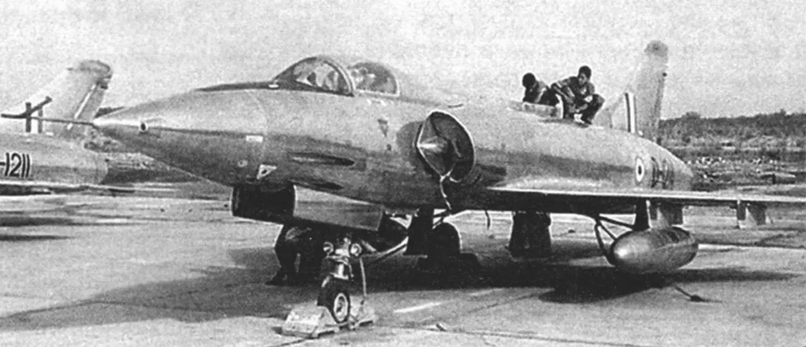 Подготовка «Марута» к боевому вылету во время индо-пакистанской войны 1971 года