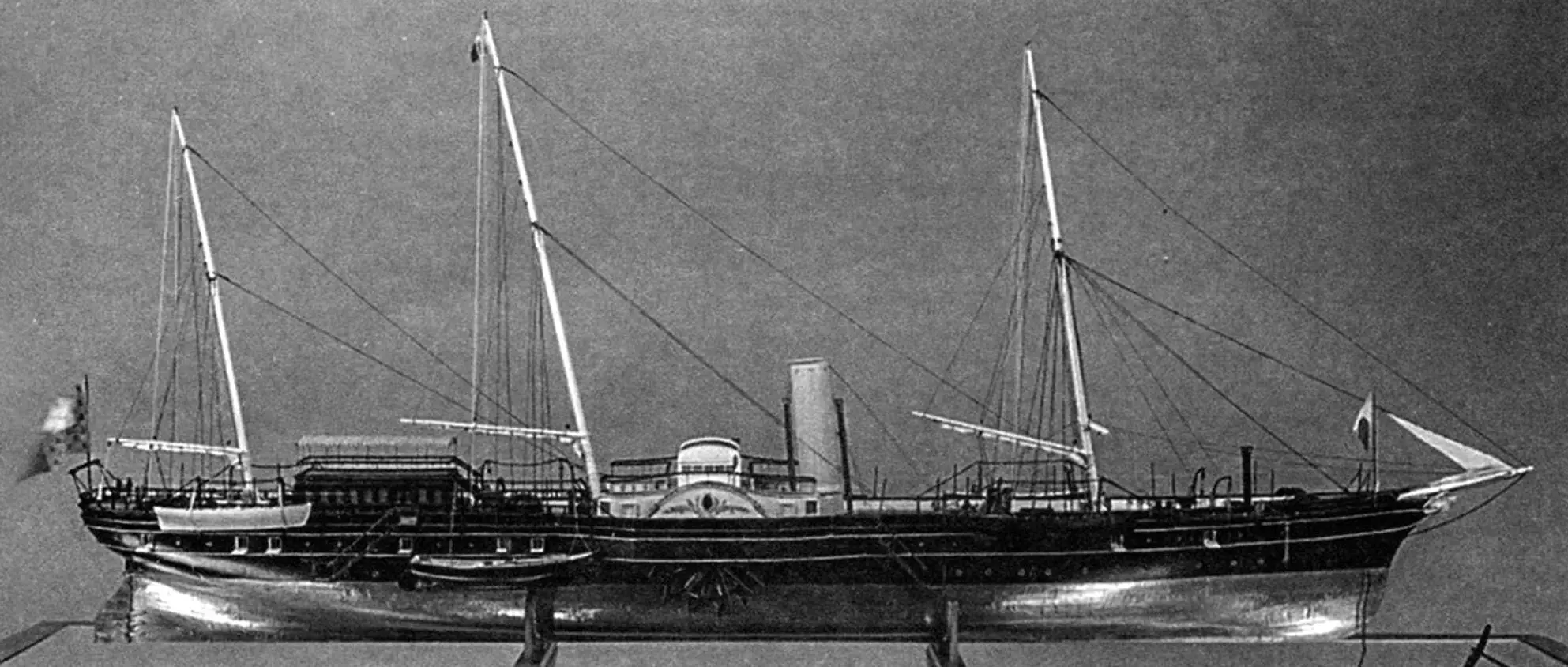 Модель яхты «L'Aigle»