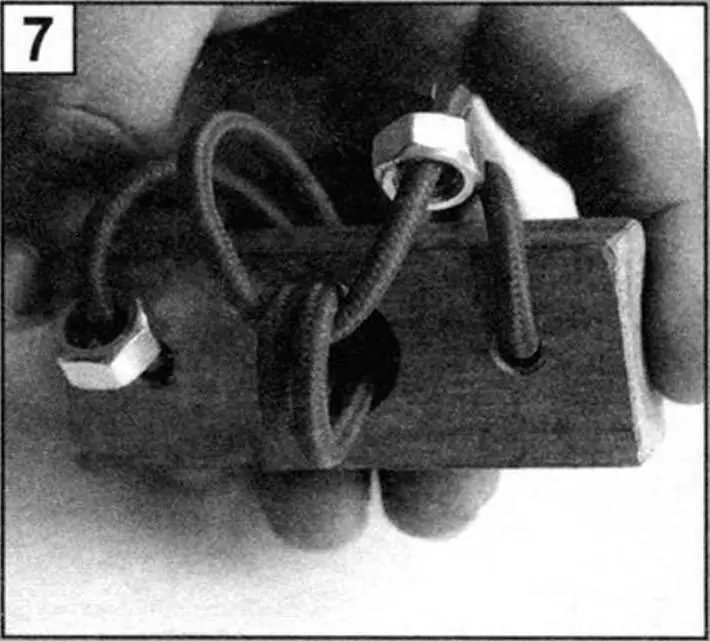 Решение головоломки две гайки