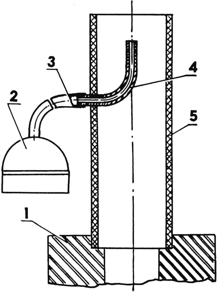 Scheme for increasing draft in the pipe using a vacuum cleaner