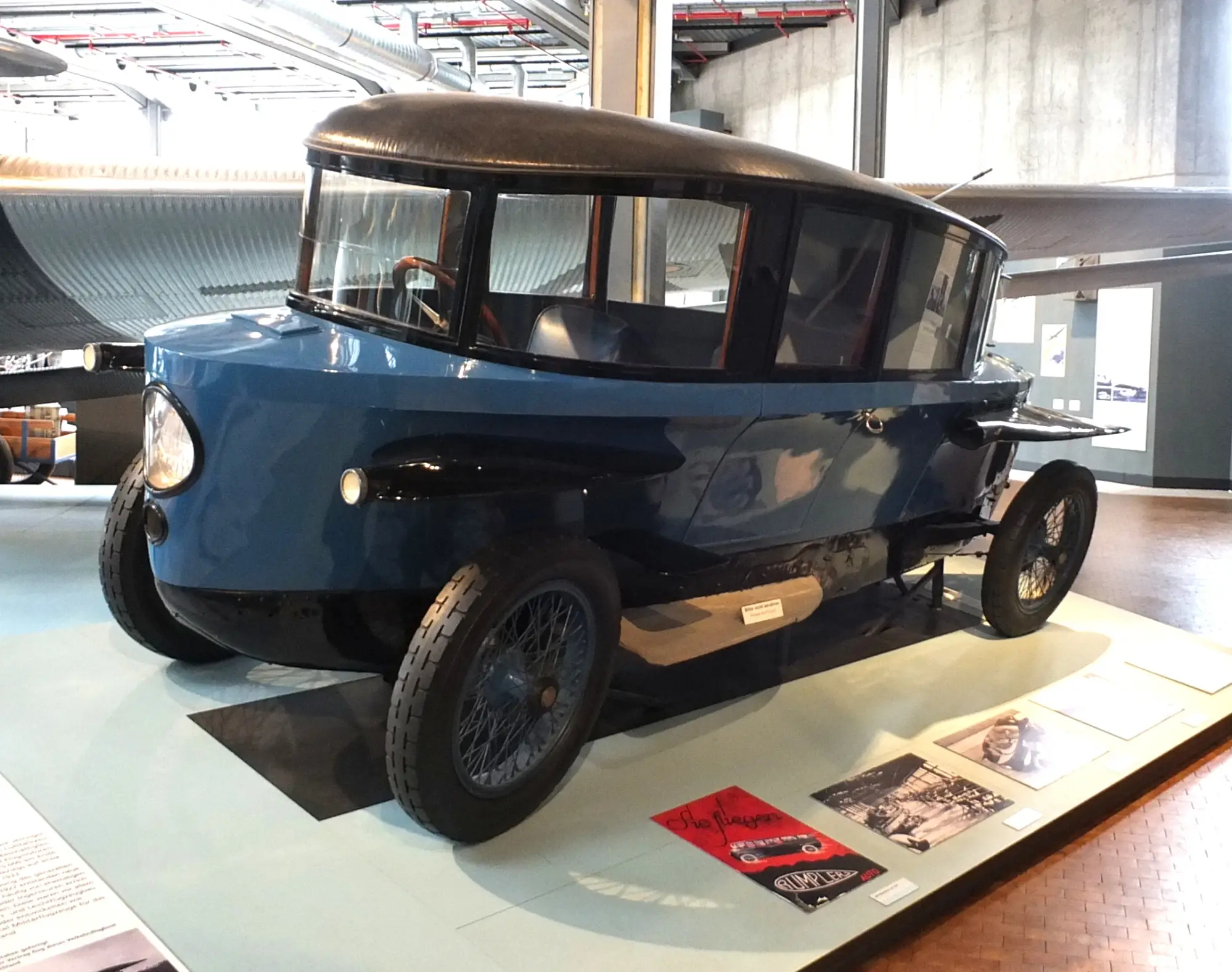 Tropfenwagen в Берлинском техническом музее