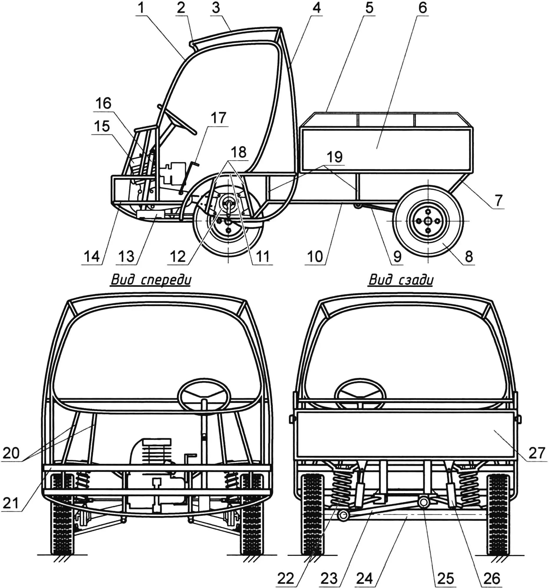 Truck layout