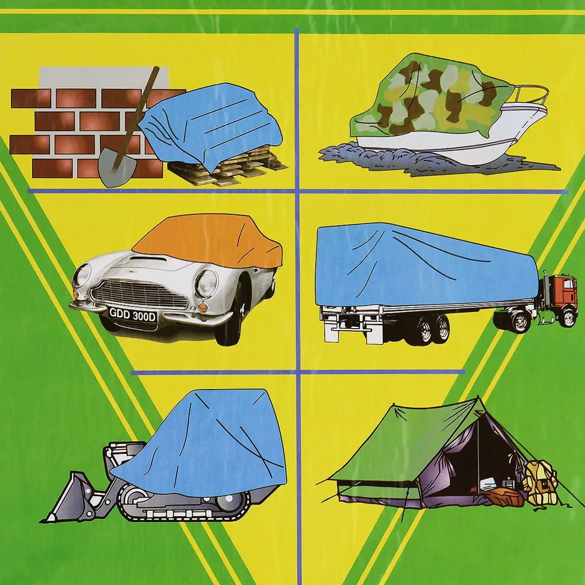 Где применяются строительные тенты