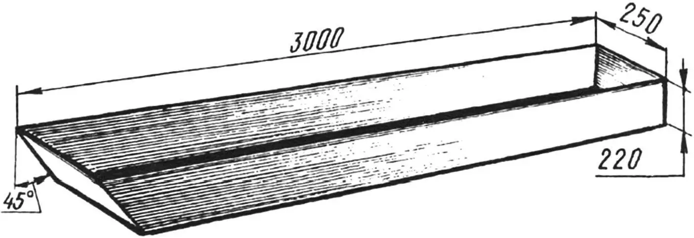 Поплавок из стального листа.