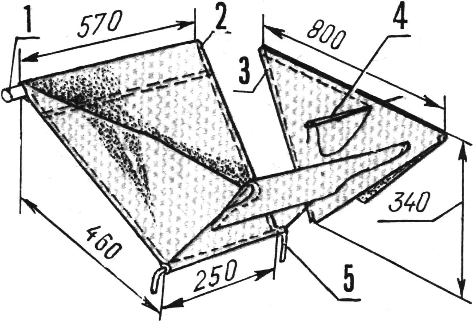 Обшивка каркаса прочной материей