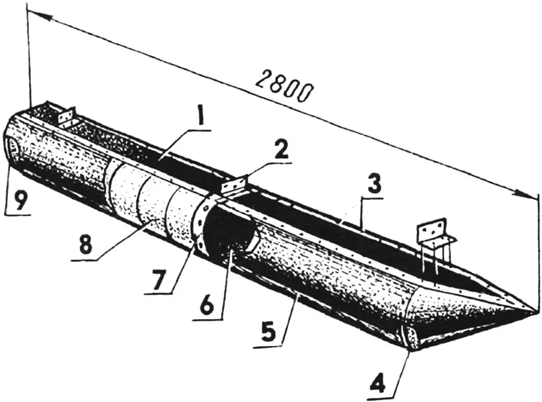 Поплавок из пенопласта