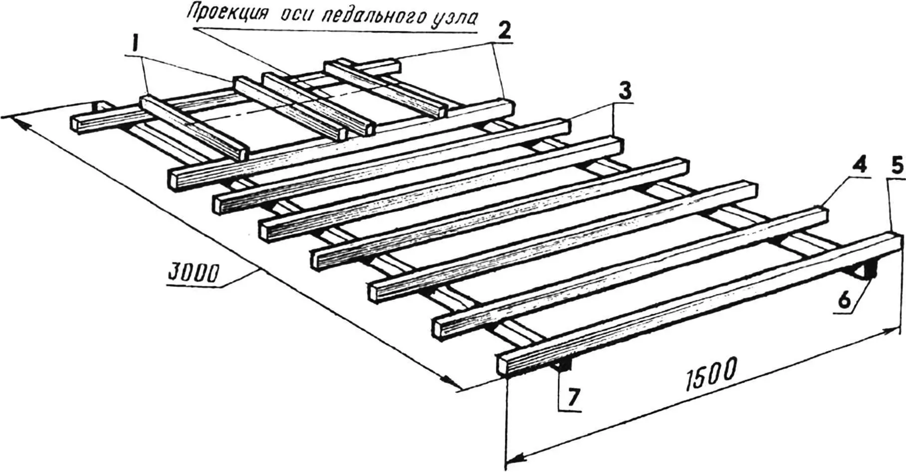 Силовой набор палубы