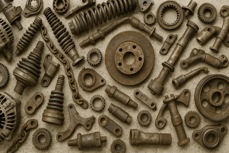 Что делать со старыми автомобильными запчастями