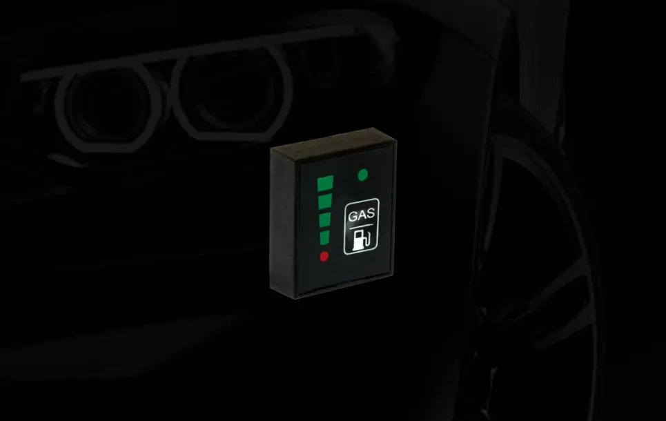 Кнопка газ бензин